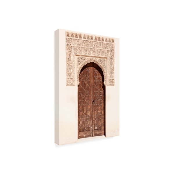 Philippe Hugonnard 'Made In Spain Arab Door In The Alhambra' Canvas Art,12x19